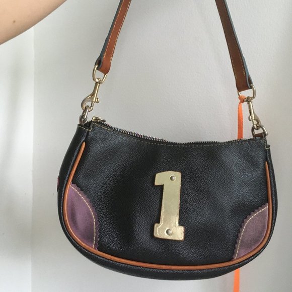 ADORABLE - Dooney and Bourke Small Bag ! Rainbow - Picture 3 of 9